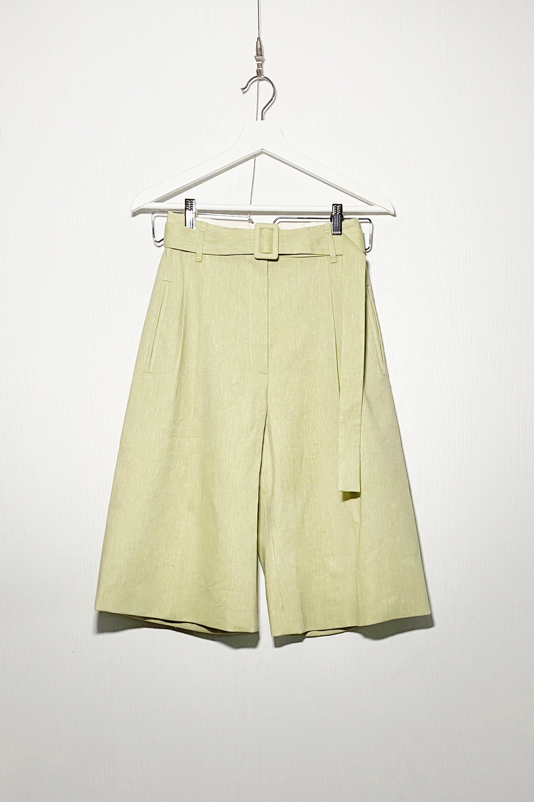 BO linen cotton mix shorts